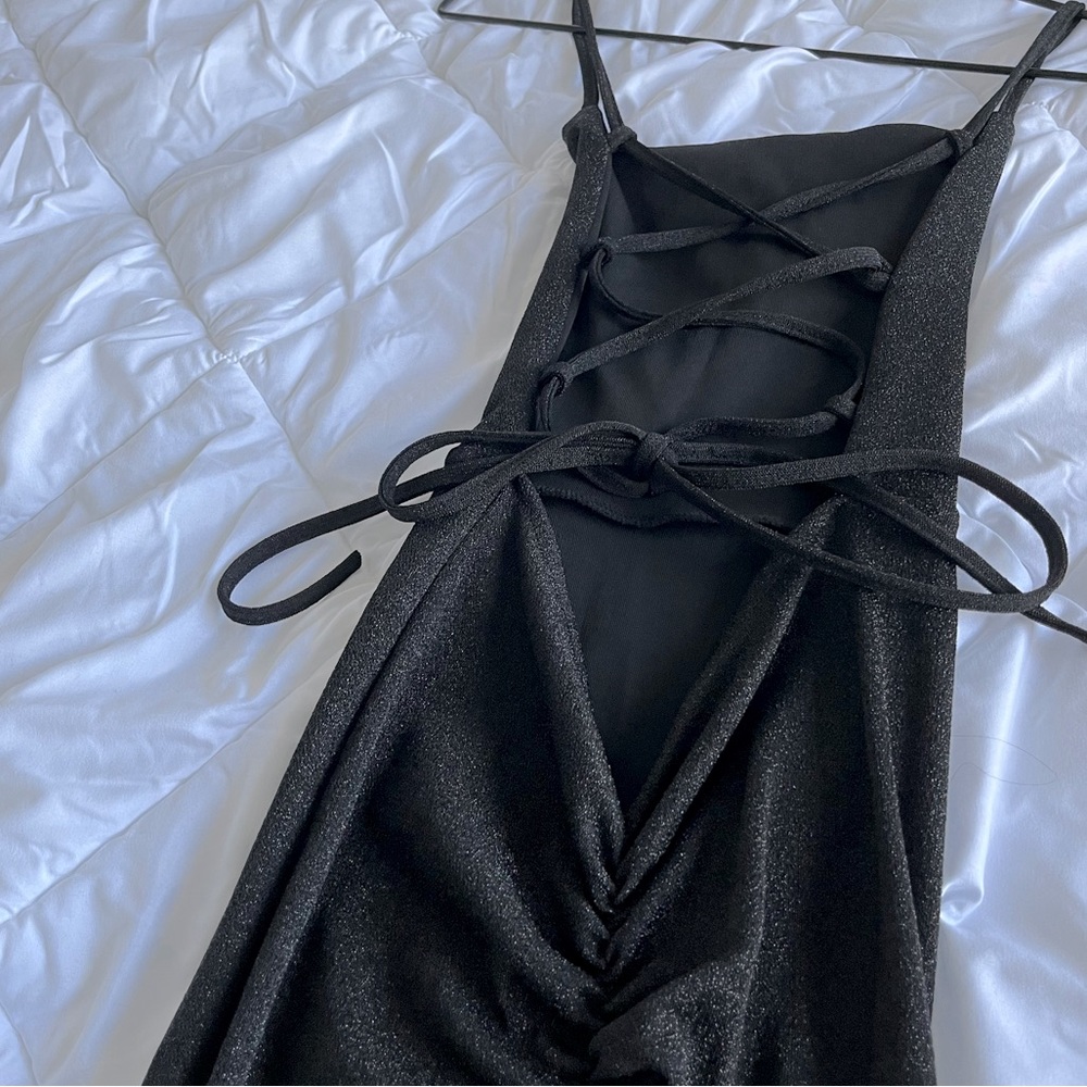 Sparkly black sexy dress!!♥︎